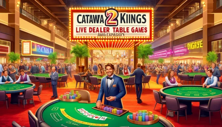 Catawba Two Kings Casino adding live dealer table games