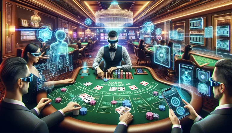 augmented reality on live dealer casinos