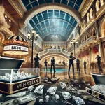 daring heist at The Venetian Resort