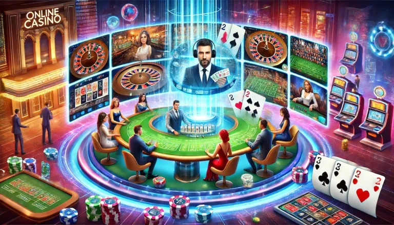 live dealer games on online casino popularity