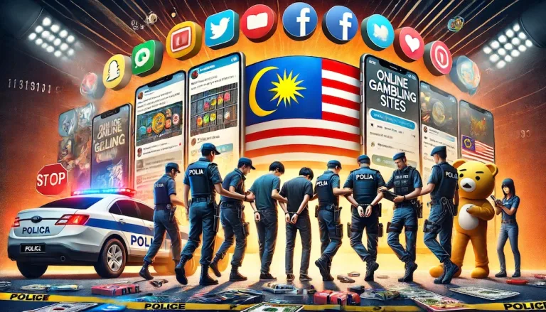 the arrest of 27 influencers in Malaysia