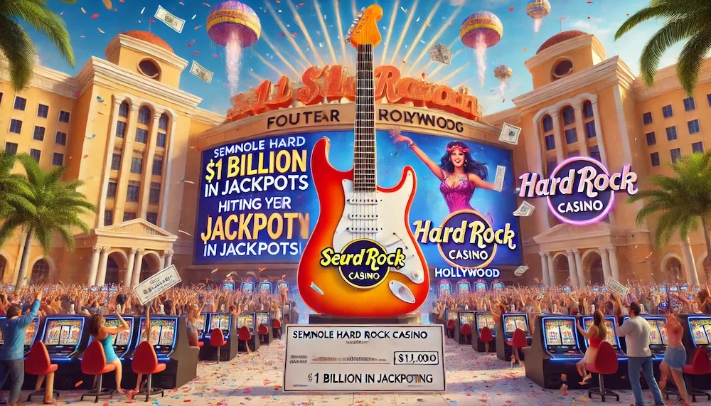 Seminole Hard Rock Casino Hollywood hitting $1 billion in jackpots