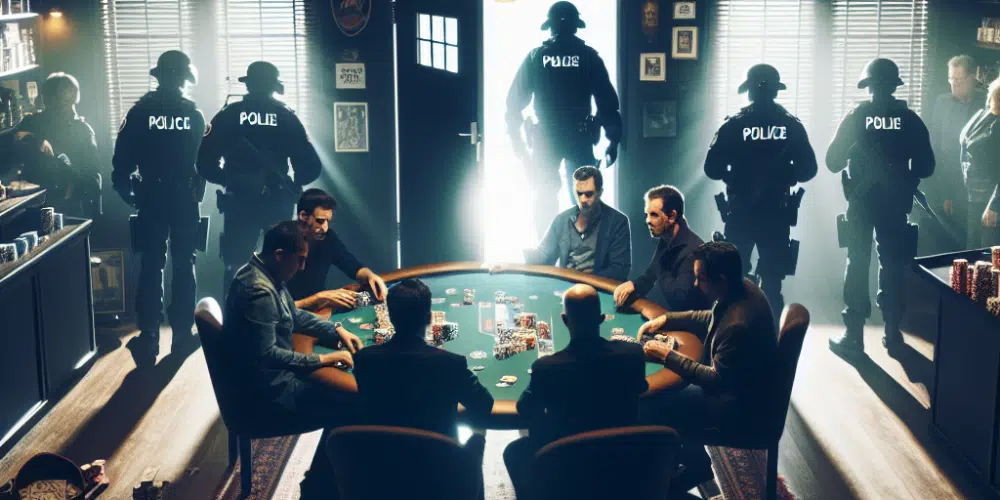 Police Raids Unlicensed Poker Club in Stockholm Seizing Significant Assets