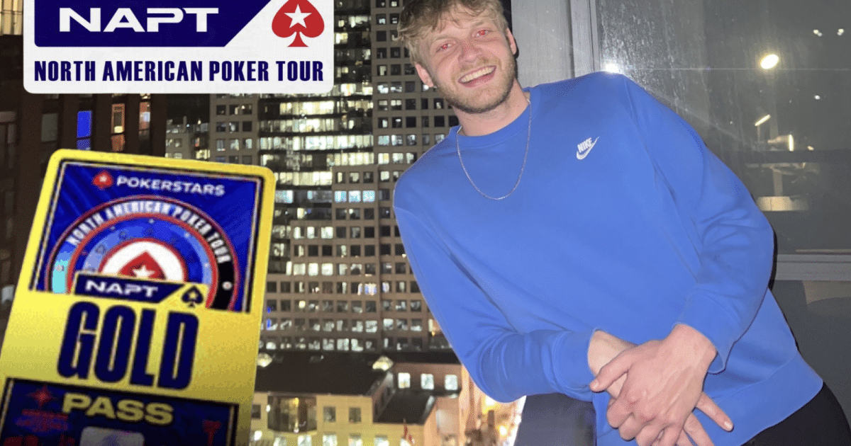 Sam Osborne Earns $10,000 Gold Pass to Compete in NAPT Las Vegas