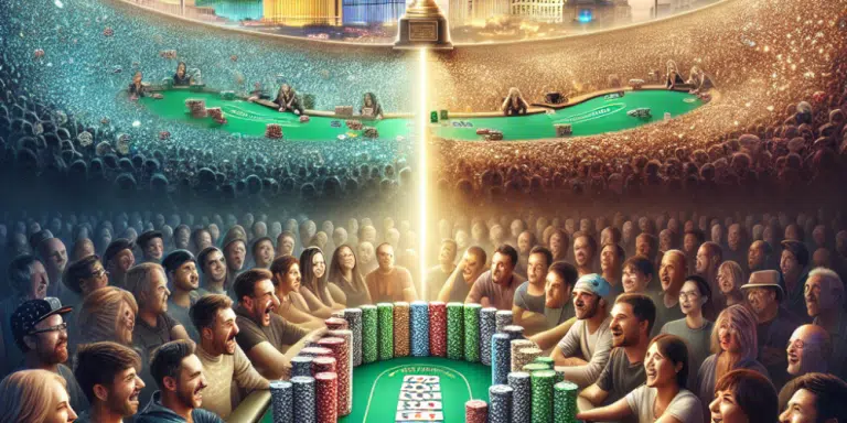 Navigating the Highs and Lows of a Vegas Poker Tournament