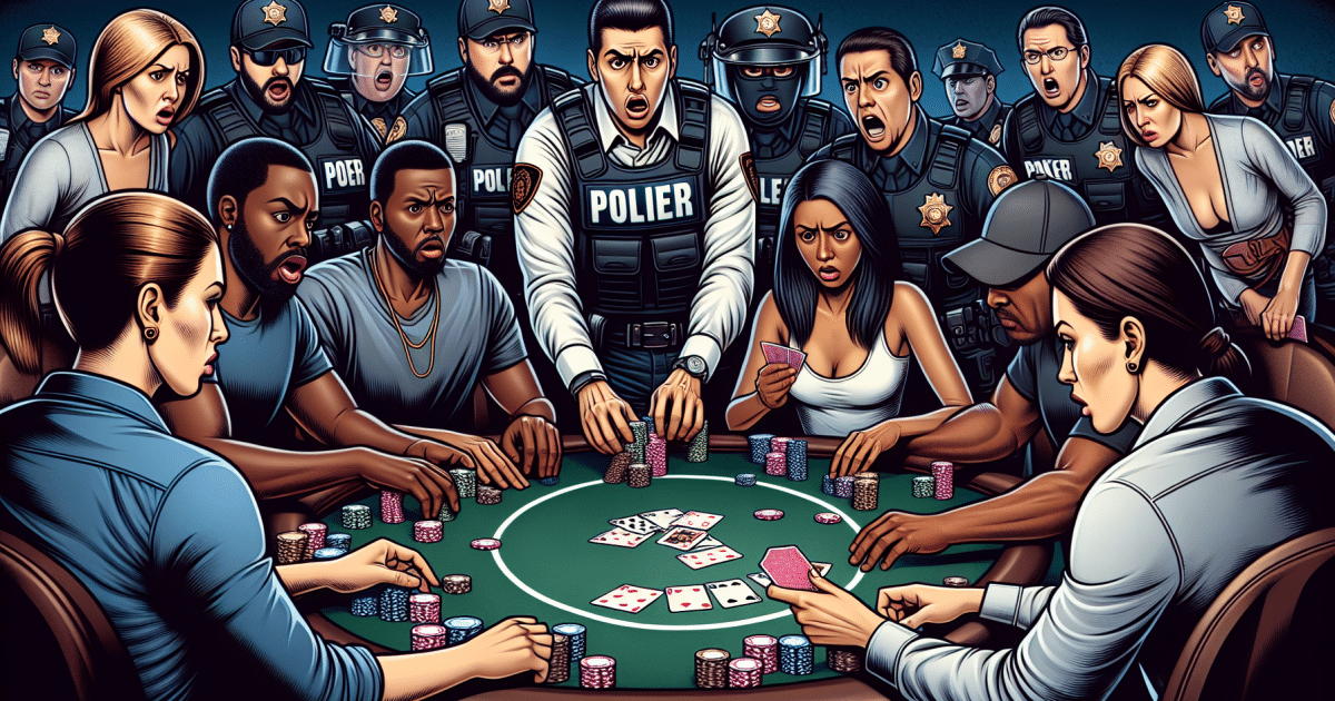 Poker Tournament Raided: Controversy Unfolds in €100 Game Crackdown
