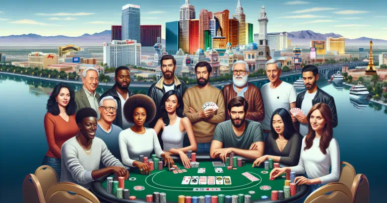 Poker Enthusiasts Gather for Charity Tournament in Las Vegas