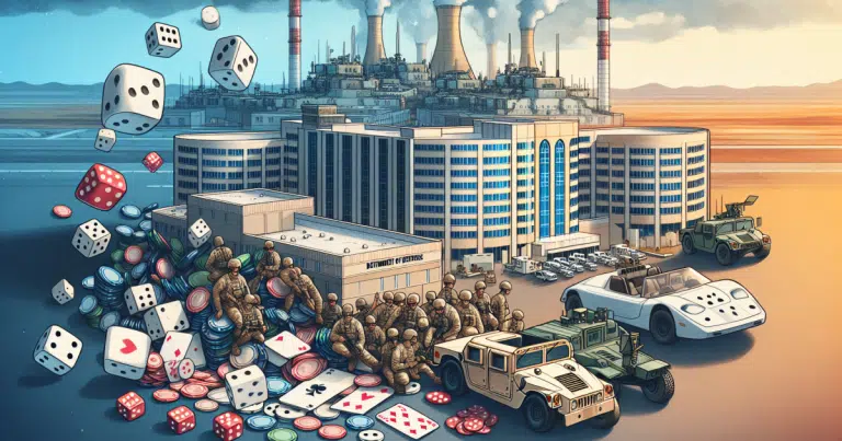 Department of Defense Allocates $370 Million for Research on Military Gambling Addiction