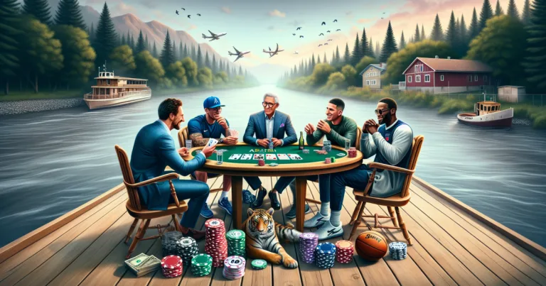 Phil Hellmuth Engages with Sports Celebrities During BetRivers TableTalk