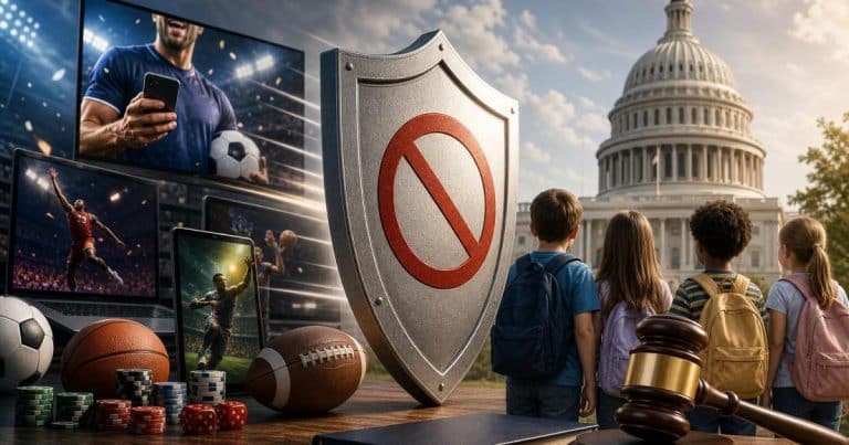 New Federal Bill Aims to Halt Sports Betting Ads Targeting Minors