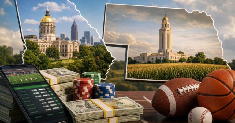Sports Betting Firms Invest Heavily in Georgia and Nebraska Expansion Efforts
