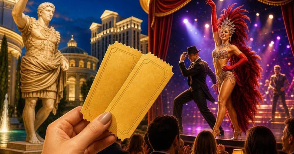 Caesars Entertainment Offers $50 Show Tickets for Las Vegas