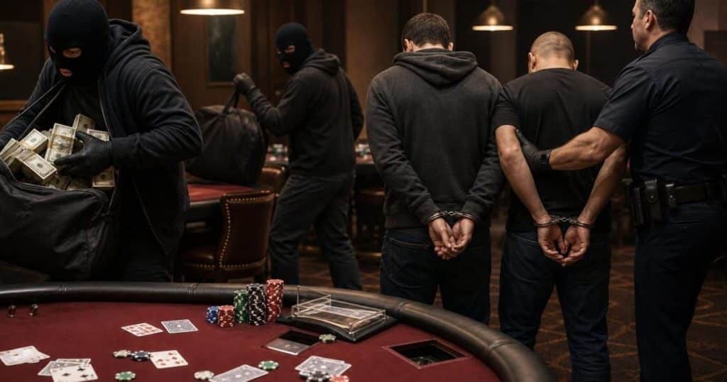 California Cardroom Thieves Admit to $274,000 Robbery Spree