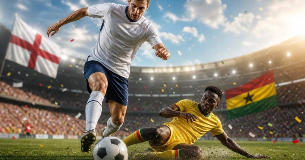 England Favored to Defeat Ghana in World Cup Group Stage