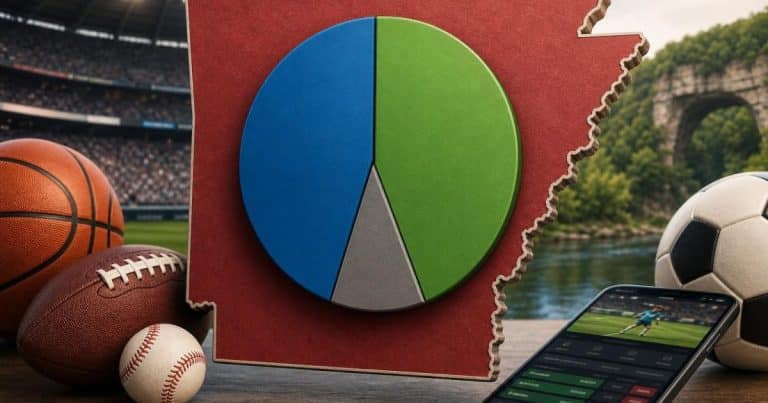 FanDuel and DraftKings Capture Majority of Arkansas Sports Betting Market in April
