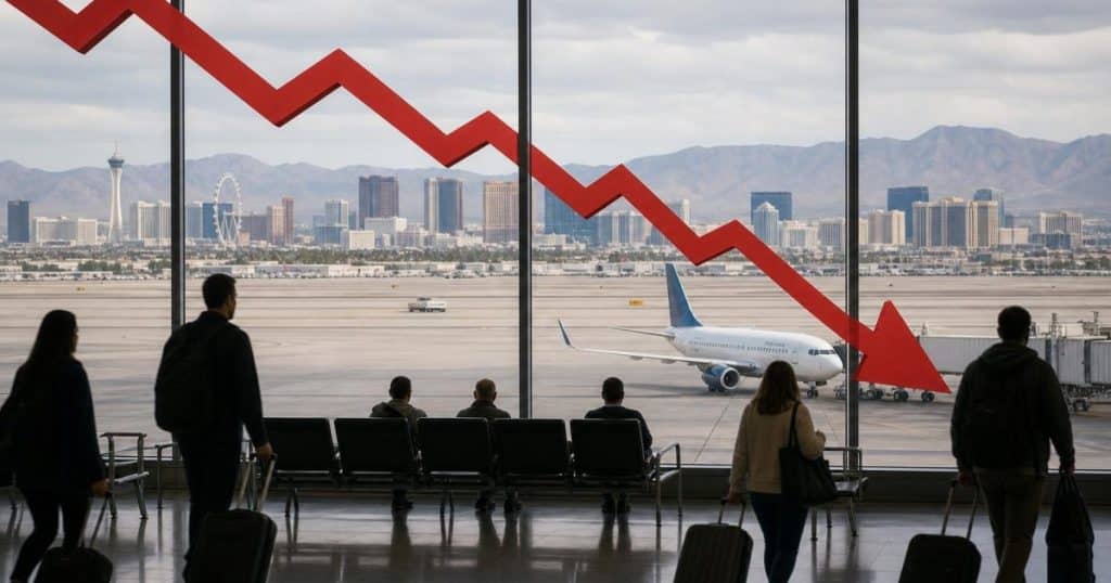 Las Vegas Airport Sees 8.6% Drop in Passenger Numbers for May