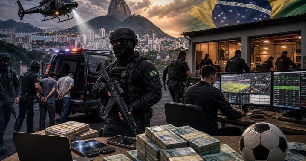 Major Operation Shuts Down Billion-Dollar Illegal Betting Ring in Brazil