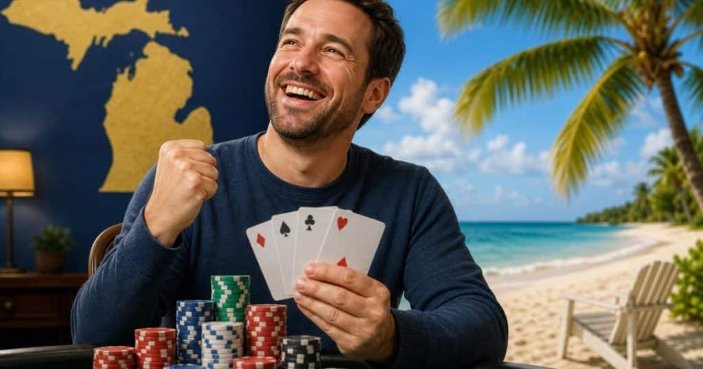 Michigan Resident Wins $100K on Poker Lotto, Eyes Florida Vacation