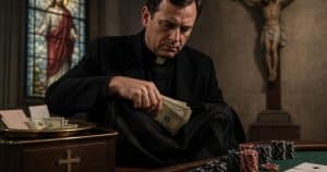 Priest in Kansas Faces Charges for Embezzling Parish Funds to Gamble