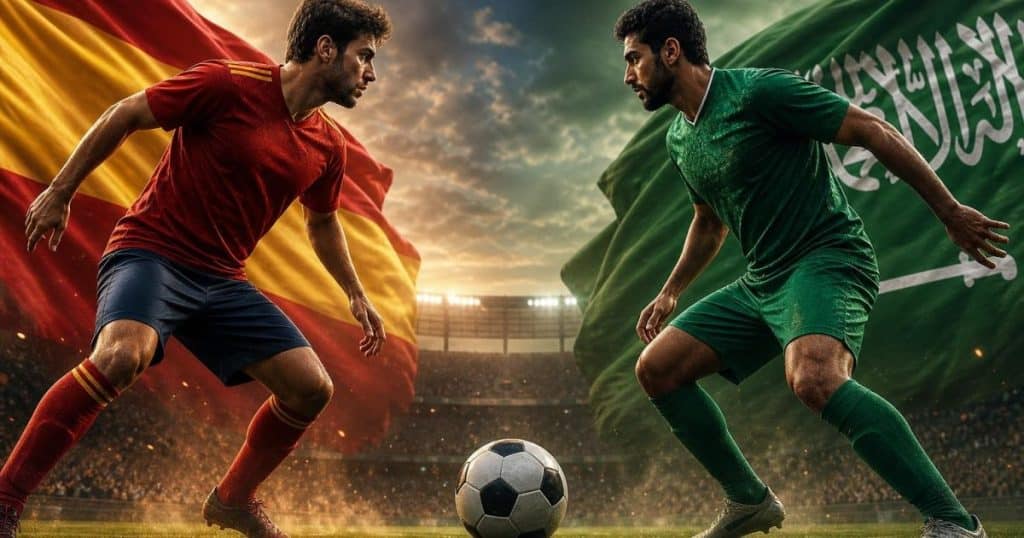Spain Faces Off Against Saudi Arabia in FIFA World Cup Showdown