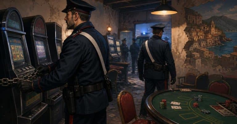 Italy Shuts Down Illegal Gambling Venues in Sicily Sweep