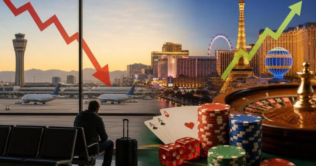Las Vegas Airport Traffic Falls in May Amidst Casino Revenue Surge
