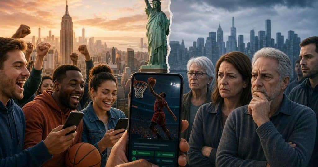 New York Residents Remain Divided Over Online Sports Betting