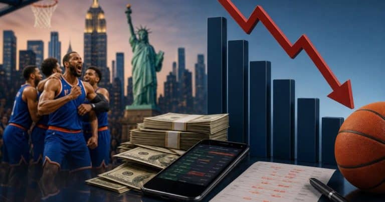 NY Sports Betting Revenue Dips As Knicks Win Despite Record Handle