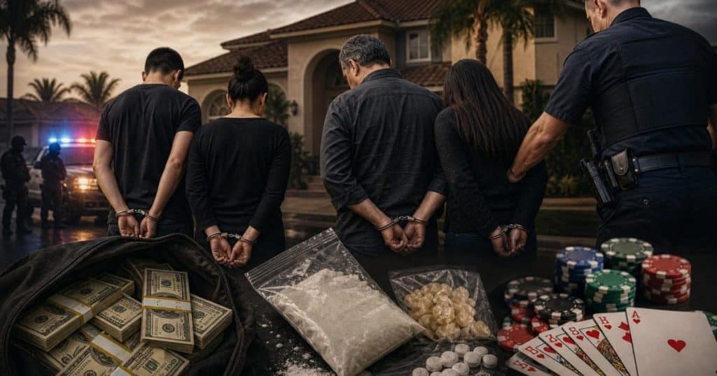 Orange County Family Hit with Racketeering Charges Over Gambling and Drug Sales