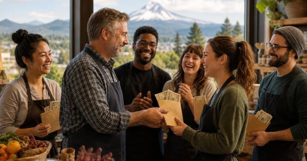 Oregon Store Shares $32,000 Lottery Bonus with Employees