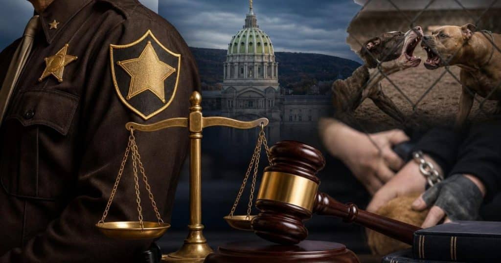 Pennsylvania Sheriffs Push for Strict Animal Fighting Laws