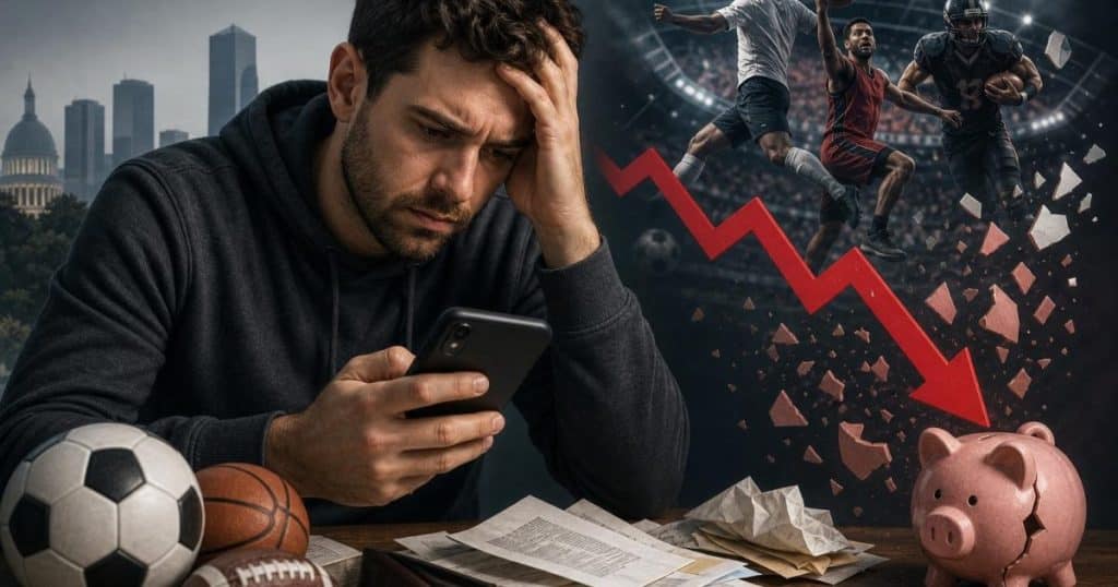 Urban Institute Report Highlights Financial Risks for Online Sports Bettors
