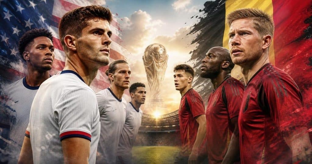 USMNT Prepares for Belgium Clash in World Cup Round of 16