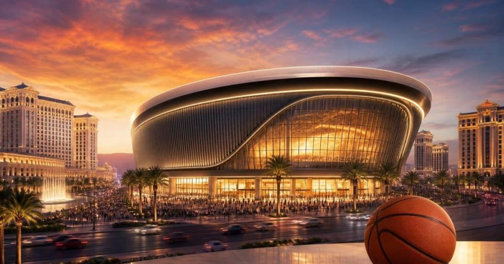 VICI and Caesars Plan NBA Arena on Las Vegas Strip