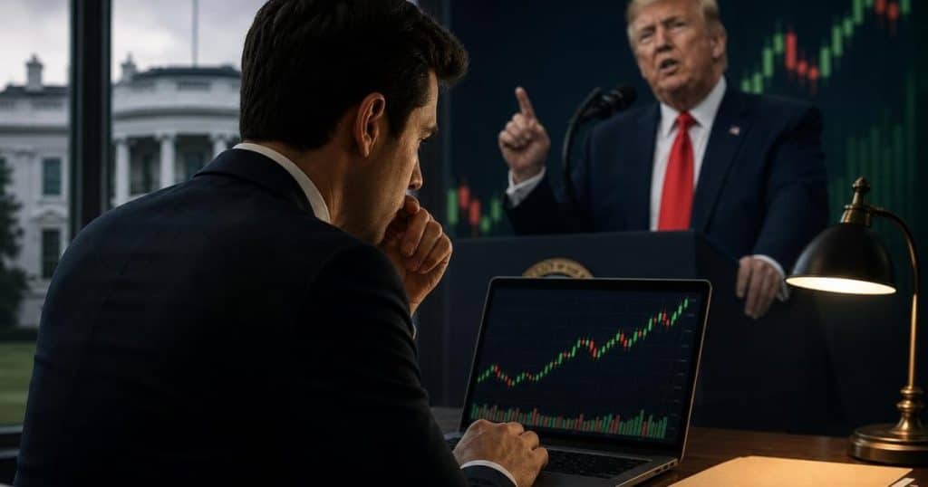 White House Aide Allegedly Used Trump Speech Info for Market Bets