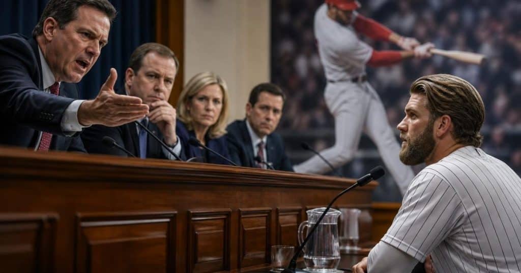 Congress Grills MLB Over Bryce Harper FanDuel Controversy