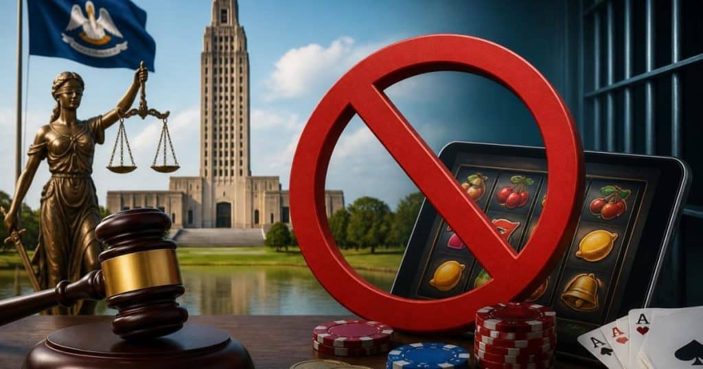 Louisiana Implements Ban on Sweepstakes Casinos Amid Increased Penalties