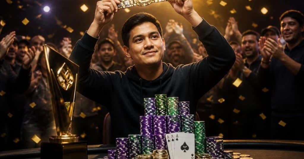 Lucas Jumalon Wins 2026 WSOP Main Event with Dominant Performance