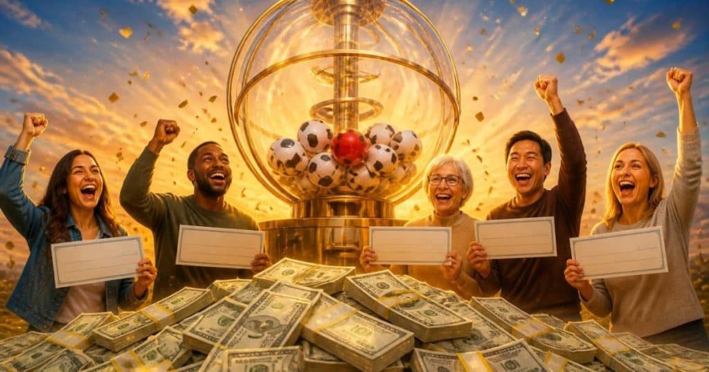 Powerball Jackpot Nears $1 Billion as Five Players Net $1 Million Prizes