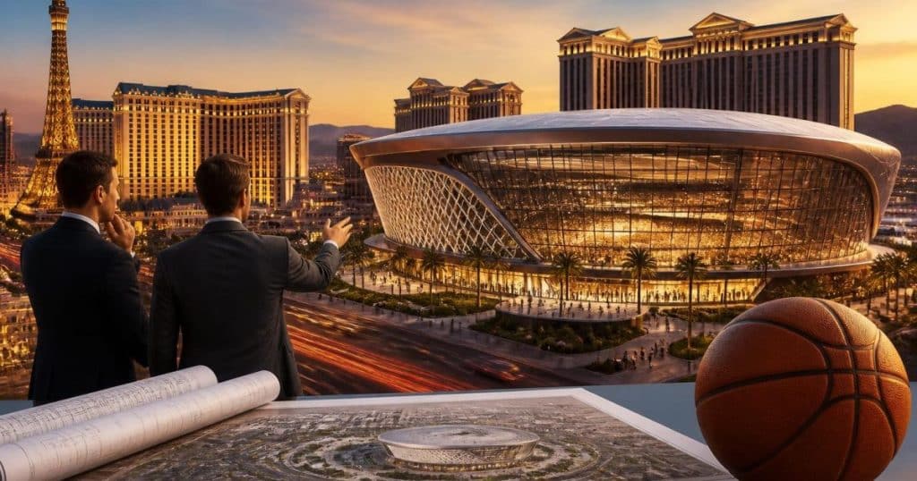 VICI Properties and Caesars Consider Las Vegas NBA Arena Development